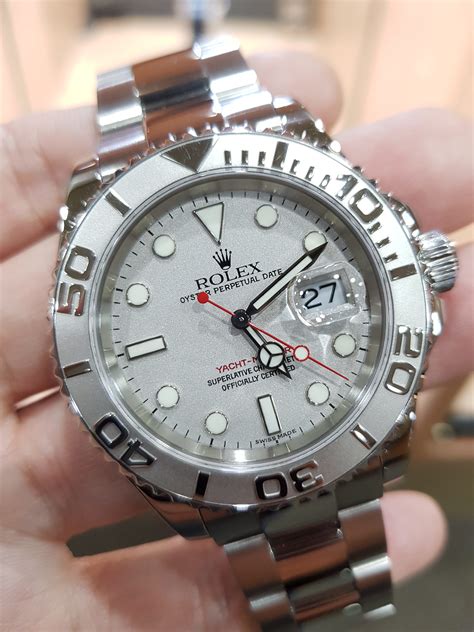 rolex yacht master platinum bezel replacement|rolex yacht master bezel.